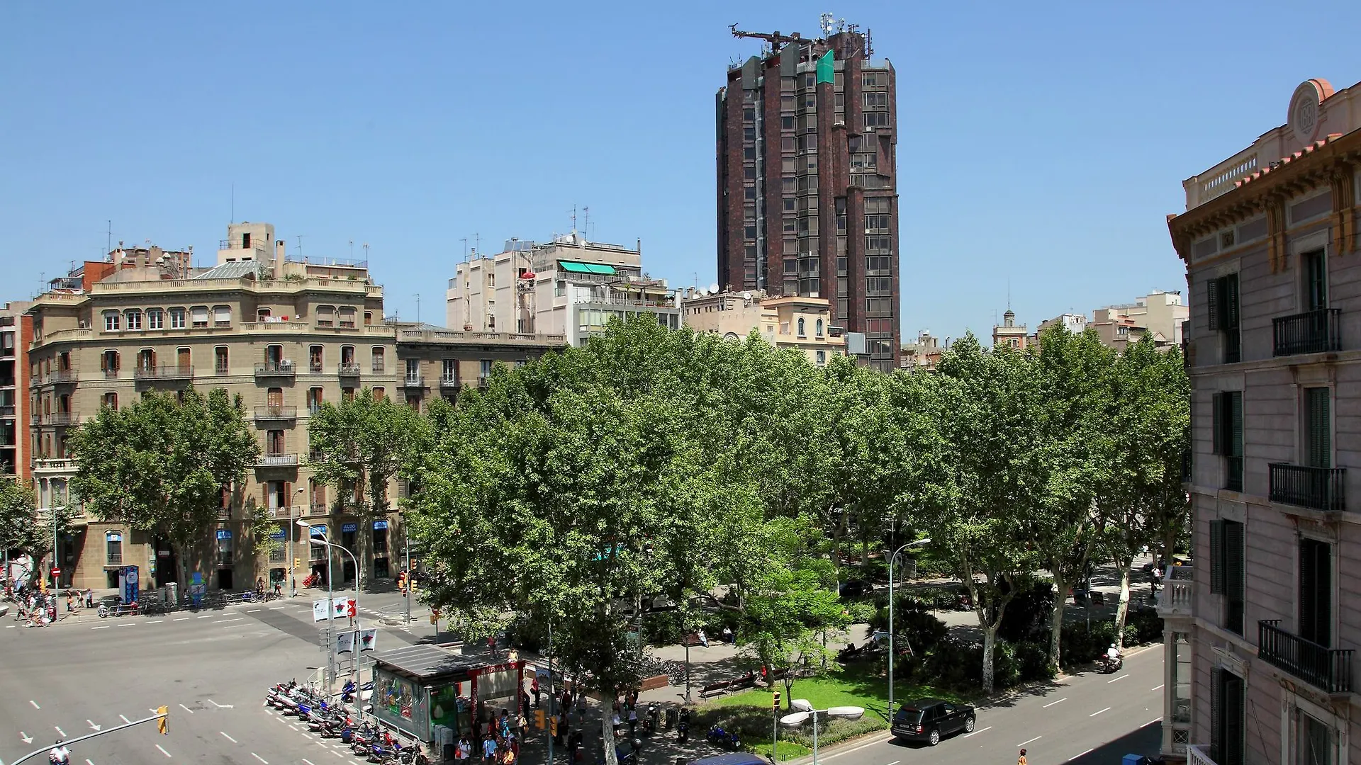 ** Gasthof Fontanella Green House Barcelona Spanien